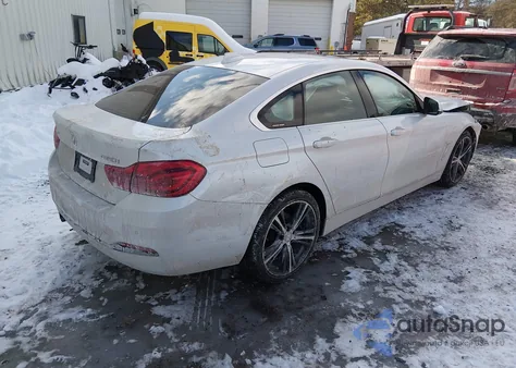 2019 BMW 430I Gran Coupe xDrive из США, поврежденный, VIN WBA4J3C52KBL09559